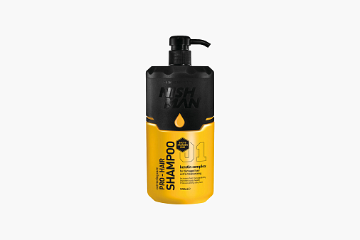 Nishman 01 Professional Hair Shampoo (Salt&Paraben free)
