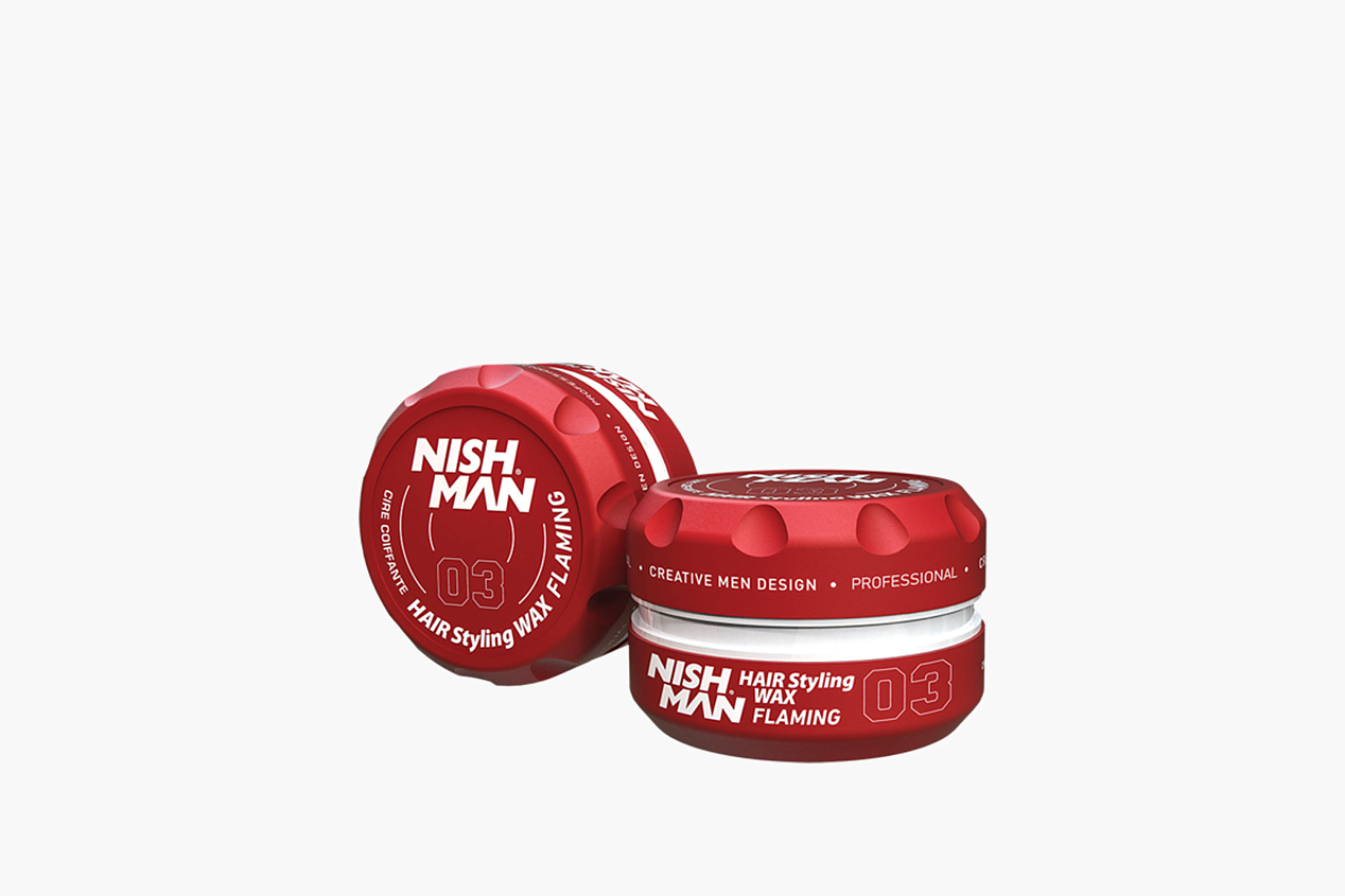 Nishman 03 Flaming Aqua Hair Styling Wax