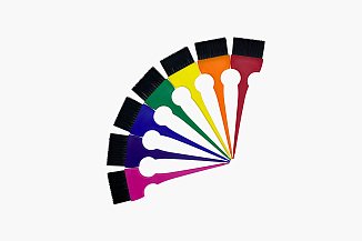Canway Set of brushes colorful 60