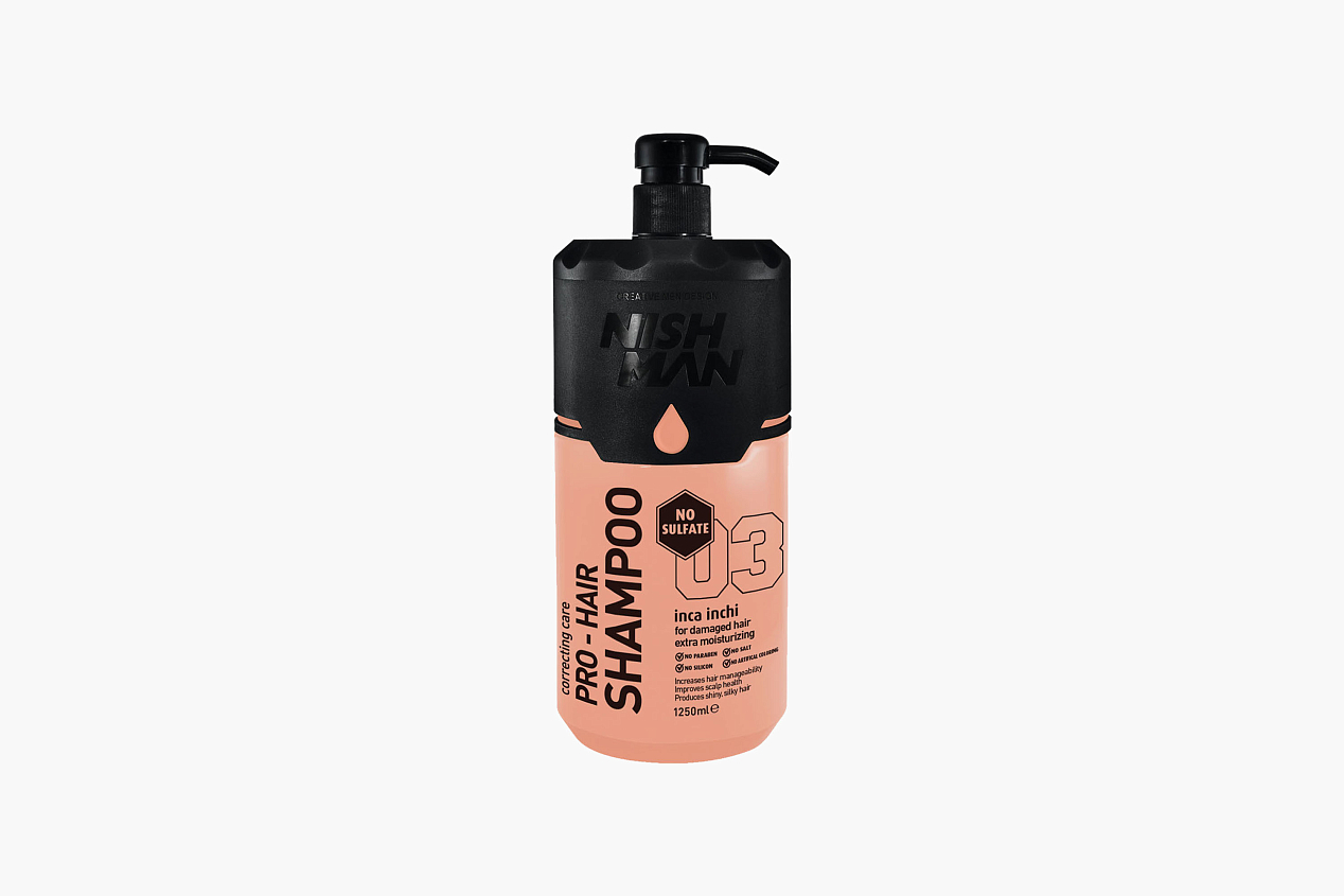 Nishman Professional Hair Shampoo Inca Inci Complex (Sulfate free)