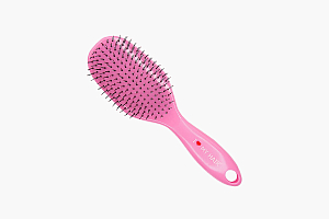 0409-1502-07 Парикмахерская щетка I LOVE MY HAIR "Spider Classic" 1502 розовая глянцевая L