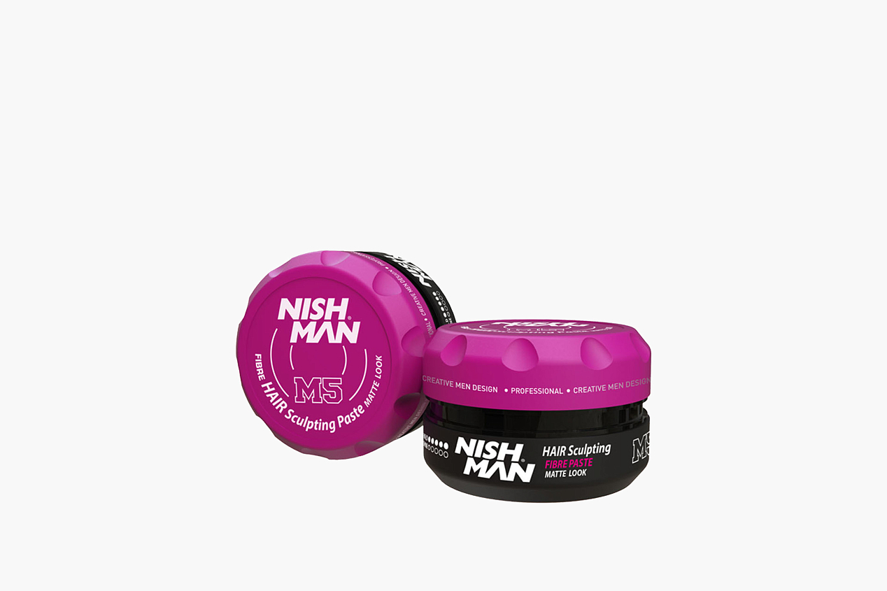 Nishman M5 Matte Look Fibre Hair Sculptin Wax