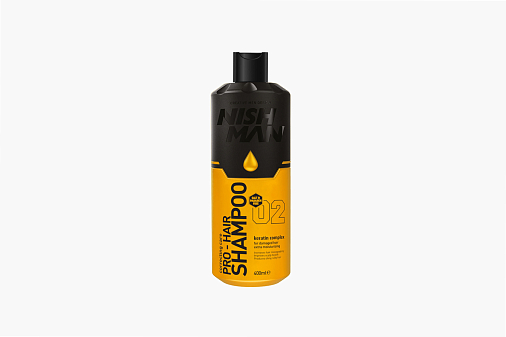 Nishman 02 Professional Hair Shampoo (Salt&Paraben free)
